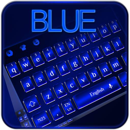 Cool Blue Keyboard 10001005