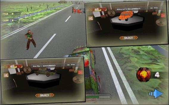 Zombie Smash: Highway Roadkill screenshot 4