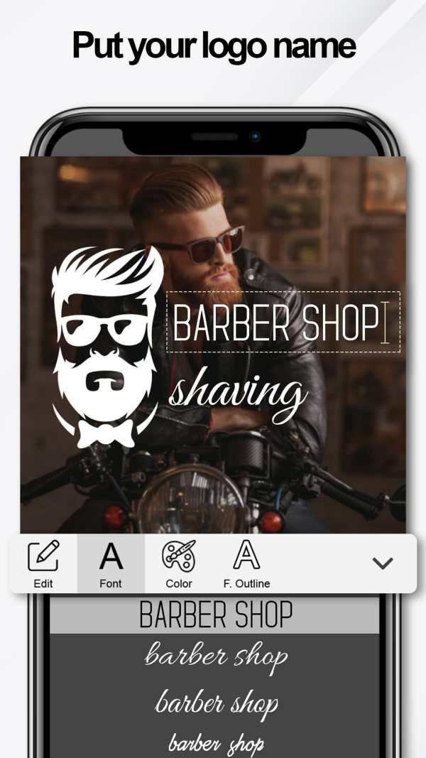 Barber Shop Logo Design ? Hair Style Logo Maker screenshot 3