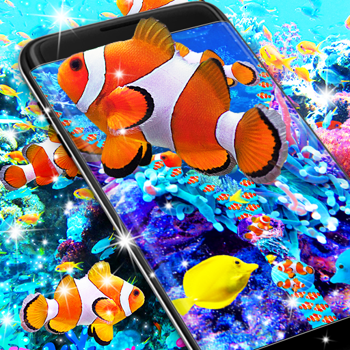 Aquarium lock screen icon