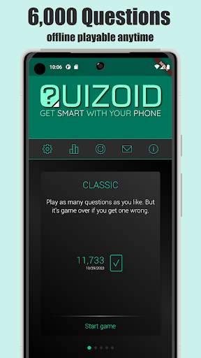 Quizoid: Offline Trivia Quiz screenshot 1