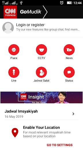 GoMudik - CNN Indonesia screenshot 1