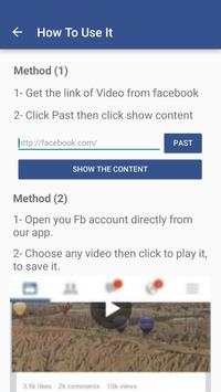 Facebook Video Downloader screenshot 3