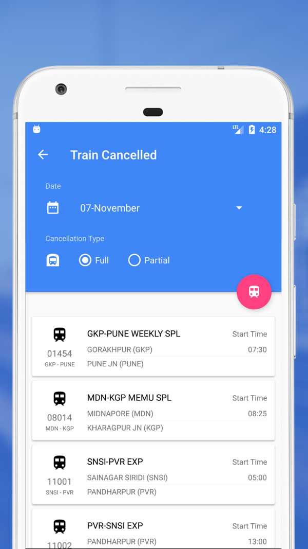Live Train Status, PNR Status & Indian Rail Info screenshot 11