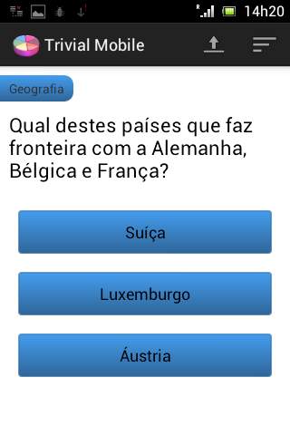 Trivia Mobile screenshot 1