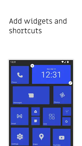 Grid - Windows Phone launcher screenshot 2