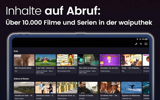 waipu.tv - Live TV-Streaming screenshot 11