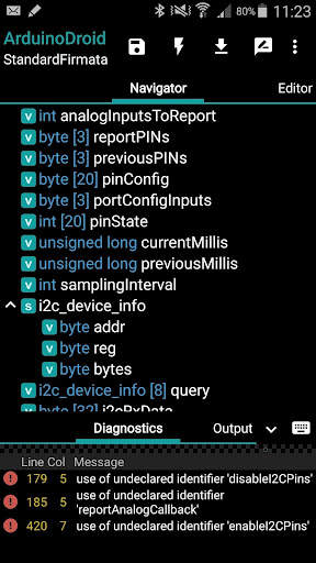 ArduinoDroid - Arduino/ESP8266 screenshot 2