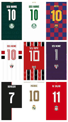 Wallpaper Camisas Futebol screenshot 3