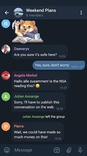 Telegram X screenshot 2