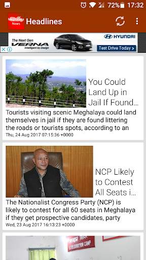 Meghalaya News screenshot 2