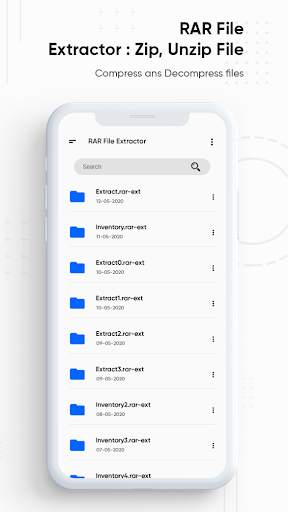 RAR File Extractor  Zip, Unzip File screenshot 1