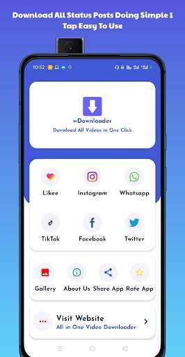 wDownloader - Download All Videos in One Click screenshot 2