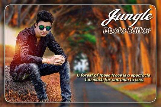 Jungle Photo Editor 1 تصوير الشاشة