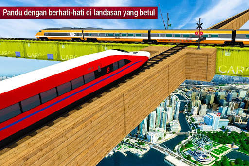 Kereta Api Mustahil Simulasi: Memandu Kereta Api screenshot 7