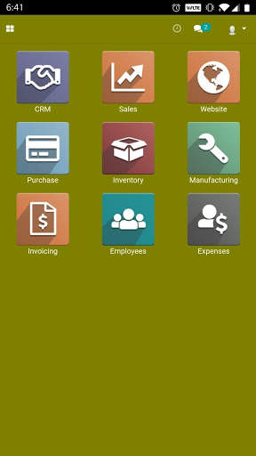 Odoo Community Online Mobile Application скриншот 2