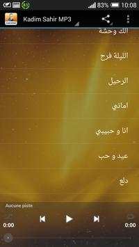 KADIM SAHIR MP3 screenshot 2