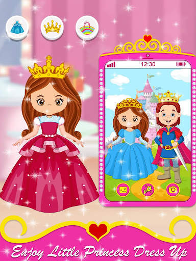Baby Princess Phone - Princess Baby Phone Games screenshot 3
