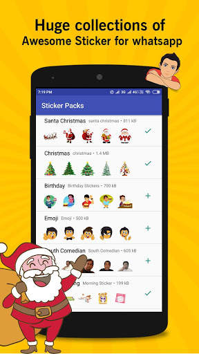 Funny Stickers For WhatsApp screenshot 3