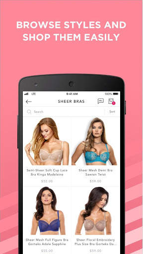 Lavinia Lingerie screenshot 3