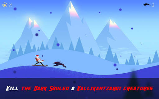 Santa Village Surfer - Xmas Game screenshot 13
