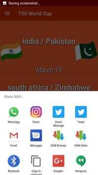 ICC  World Cup T20 2018 Cricket  Schedule Live screenshot 3