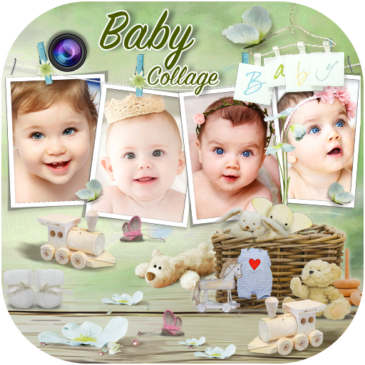 ikon Baby Collage Maker - Baby Card, Frame &amp; Collage