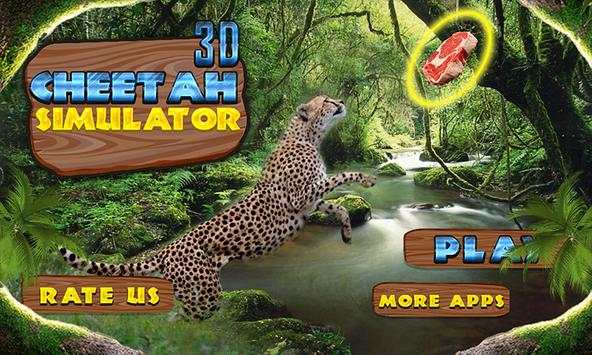 Wild Cheetah Simulator 3D screenshot 1