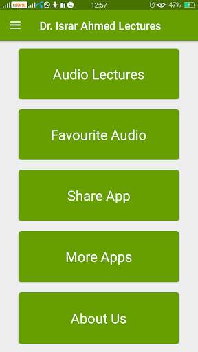 Dr Israr Ahmed Audio Lectures & Bayanat screenshot 1