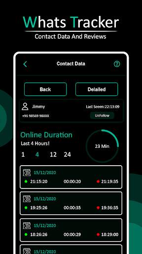 WhatsTracker - Online Tracker for Whatsapp скриншот 2