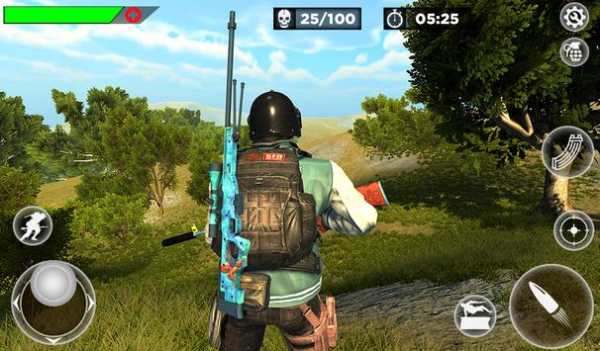 Free Unknown Fire Battleground Survival Game screenshot 10