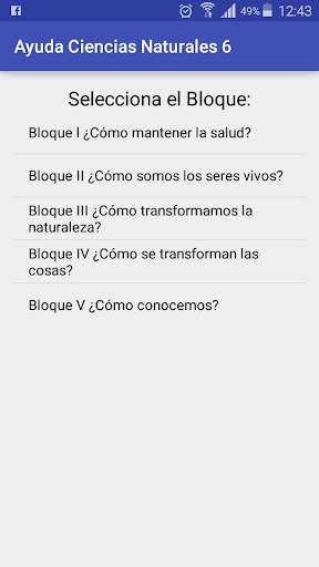 Ayuda para tu Tarea Ciencias Naturales 6 скриншот 1