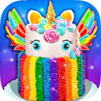 Rainbow Unicorn Cake logo