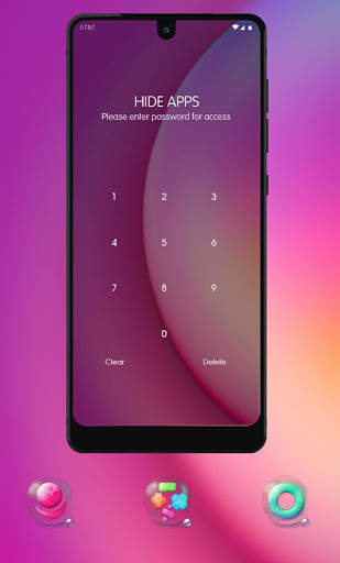 Thème coloré bulle d'art rouge Jio téléphone 3 screenshot 4