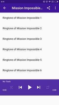 Mission Impossible Ringtones Free screenshot 3