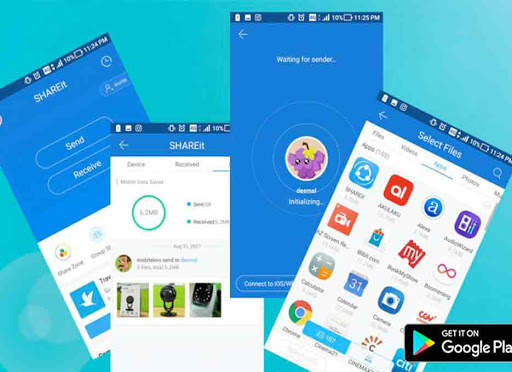 SHAREit Transfer & Files Guide 2021 Helper скриншот 2