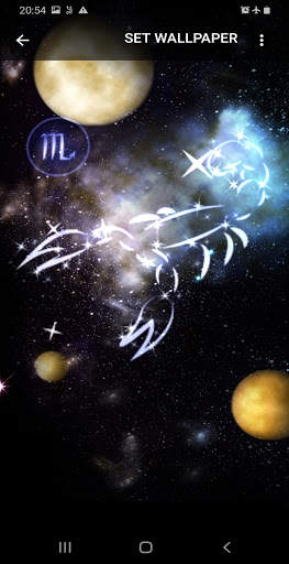 Zodiac Signs Live Wallpaper HD screenshot 2