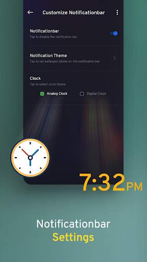 Notification Bar Photo Set : Customize Status Bar screenshot 7