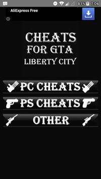 Cheat codes for GTA Liberty City screenshot 2