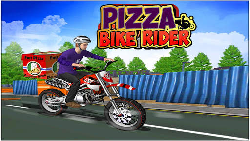 Pizza Delivery Bike Rider - 3D Racing screenshot 4