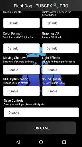 FlashDog🔧 - GFX Tool for PUBG (Advance setting) screenshot 3