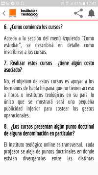 Instituto Teológico Online (Español) screenshot 6