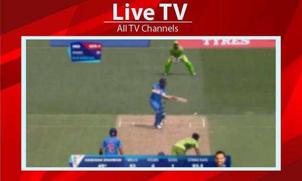 All TV Channels HD- Live Cricket Movies News screenshot 5