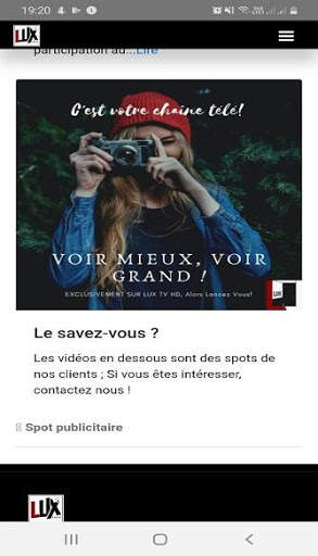 Lux TV FHD screenshot 2