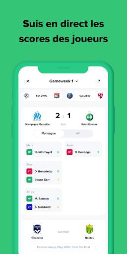 BeManager - Fantasy Football Ligue 1 screenshot 6