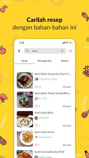 YoRipe - Komunitas Memasak screenshot 2