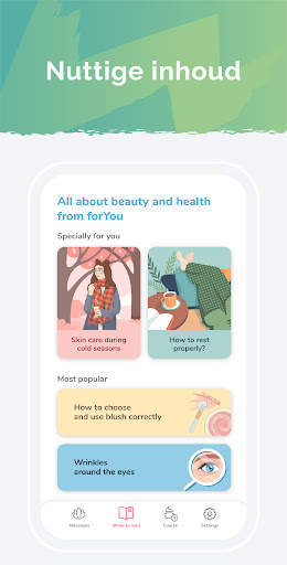 ForYou: Gezichtsverzorging app screenshot 6