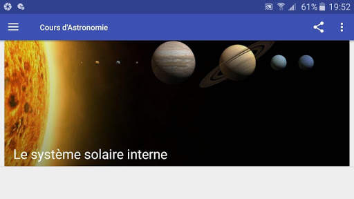 Cours Astronomie скриншот 8