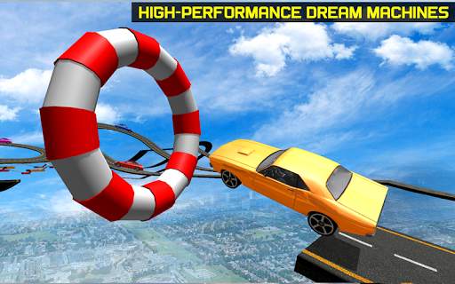 Extreme Car Stunt: GT Nitro Car Tricky Stunt Game screenshot 4
