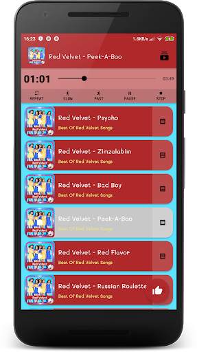 Red Velvet  -- Offline Music (Lyrics) 2020 screenshot 1